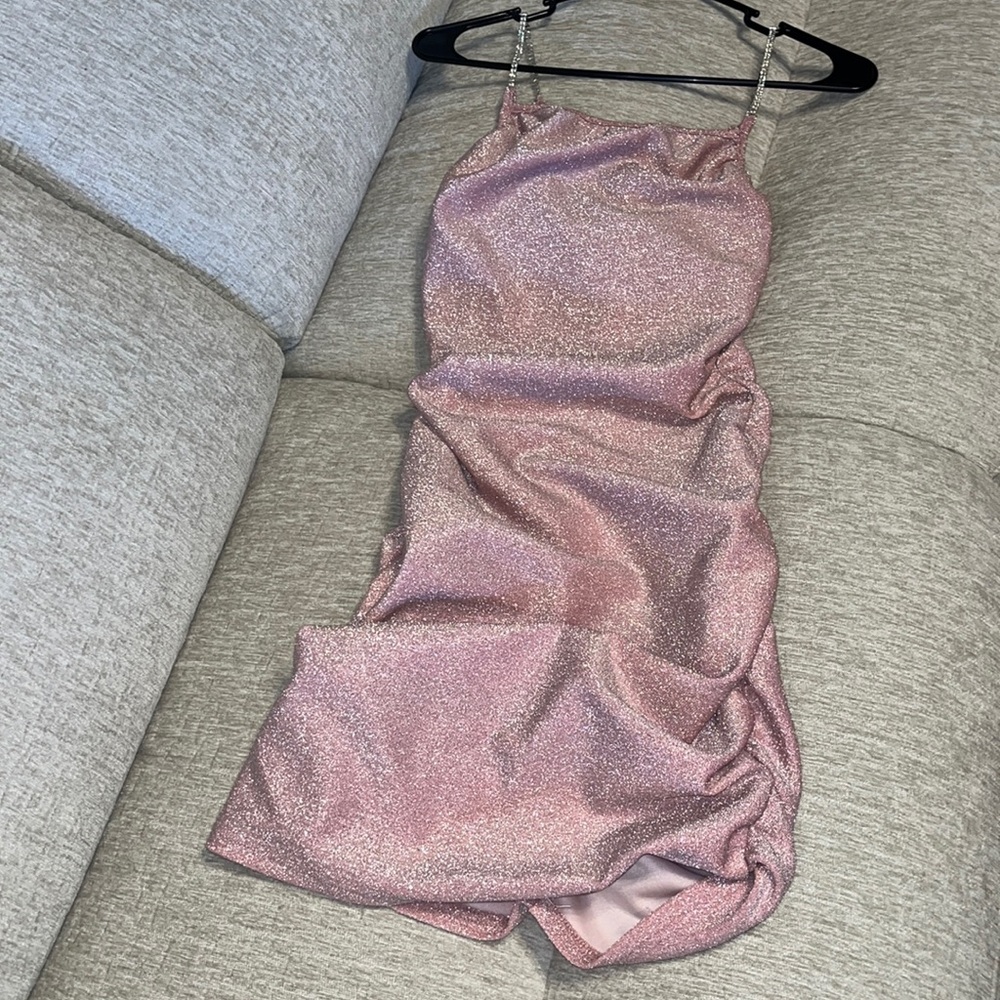 Women’s Bodycon Short Mini Dress Pink